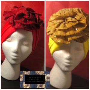 Beautiful hair bonnets